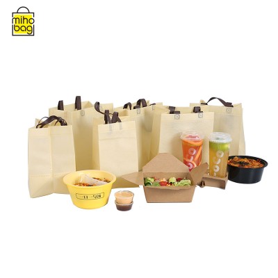 top quality best selling full sizes non woven bag for food packing